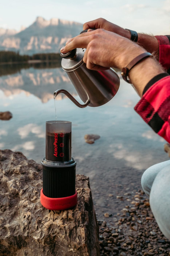camping coffee tools